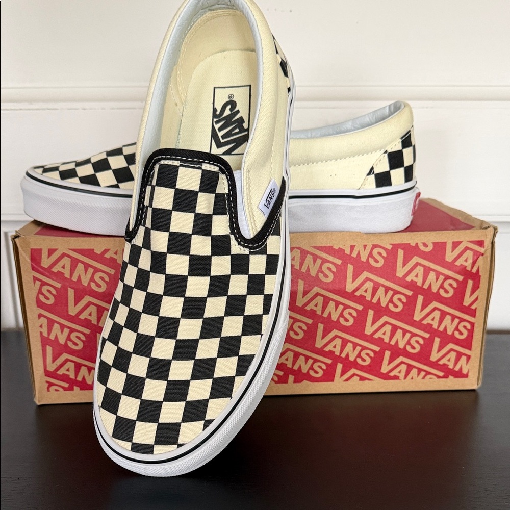 Vans Skate Slip-On Checkerboard Shoe